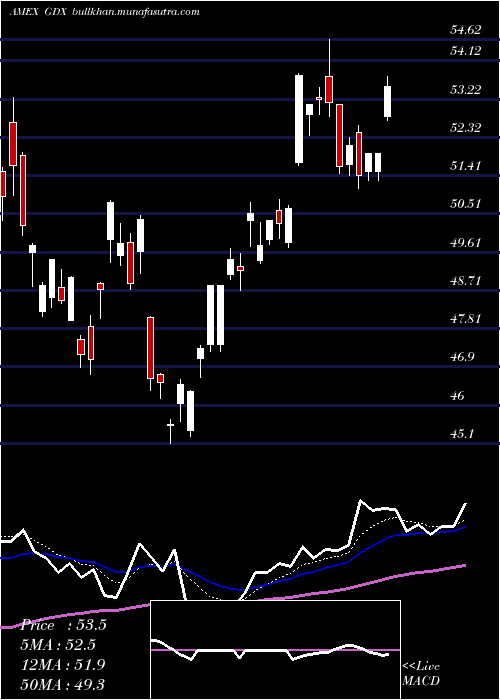  Daily chart GoldMiners