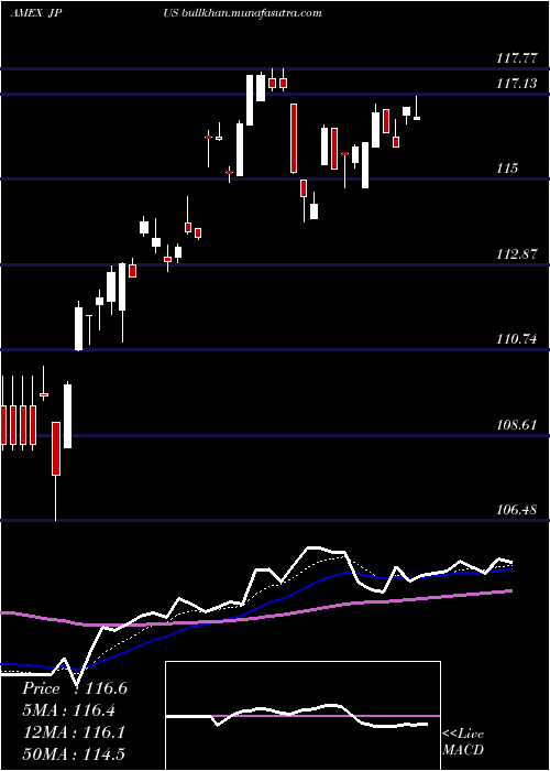 Daily chart JpmorganDiversified