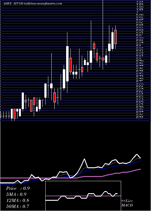  Daily chart MatinasBiopharma