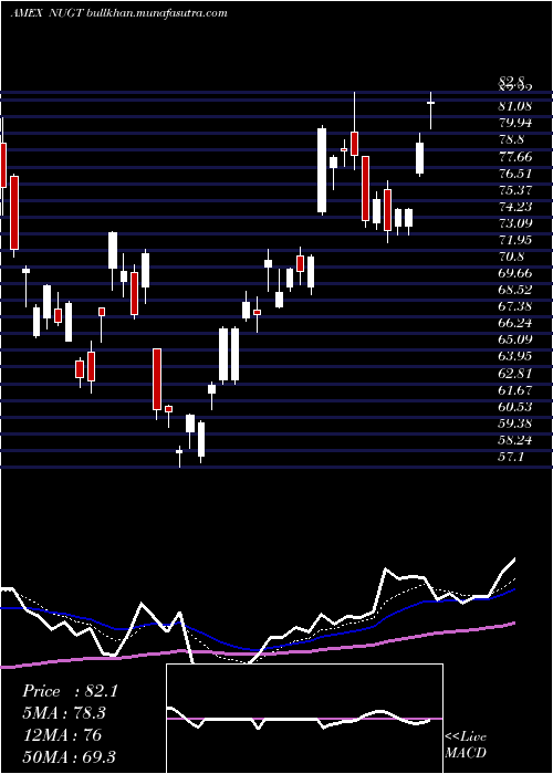  Daily chart GoldMiners