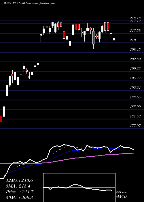  Daily chart ConsumerDiscret