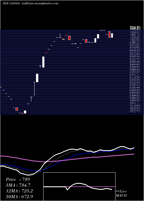  Daily chart BhartiyaInt
