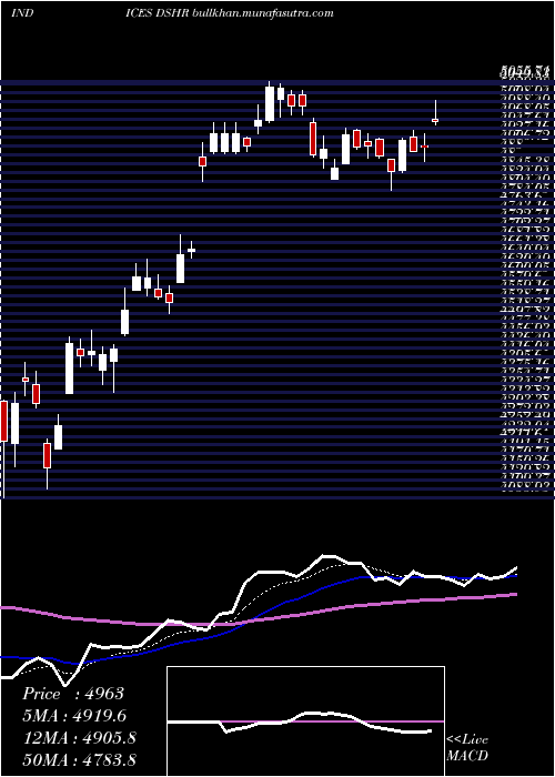  Daily chart DjUs