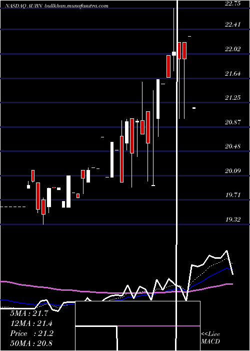  Daily chart AuburnNational