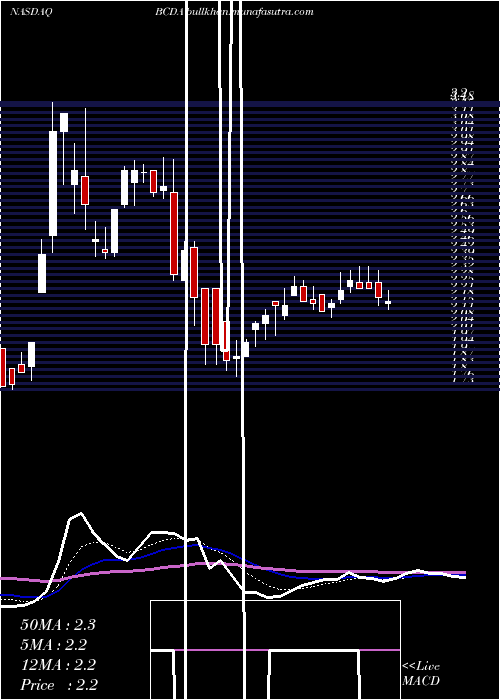 Daily chart BiocardiaInc