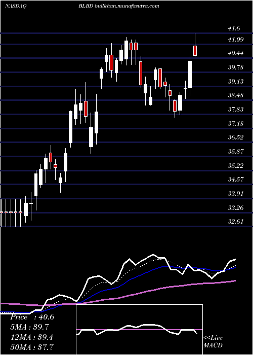  Daily chart BlueBird