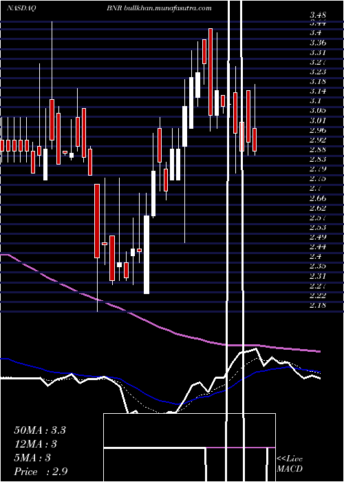  Daily chart BurningRock