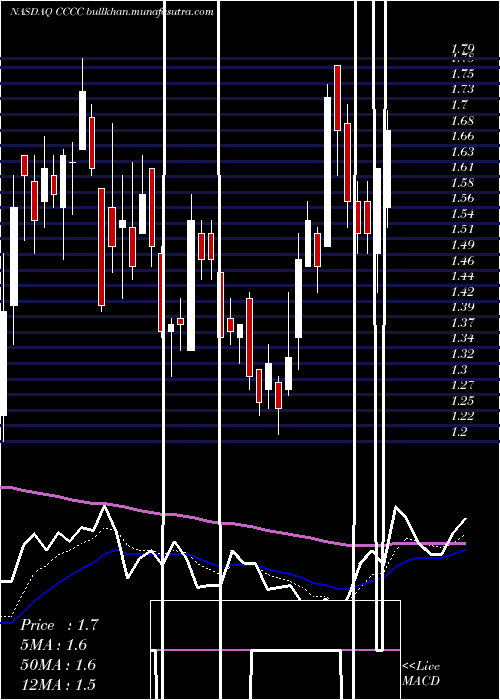  Daily chart C4Therapeutics