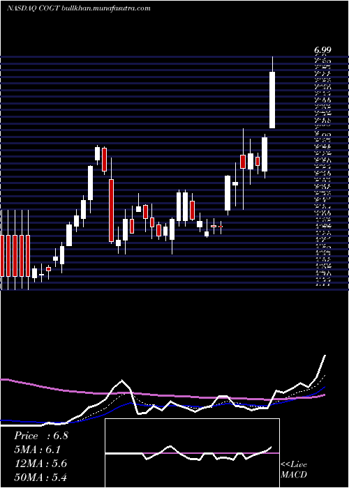  Daily chart CogintInc
