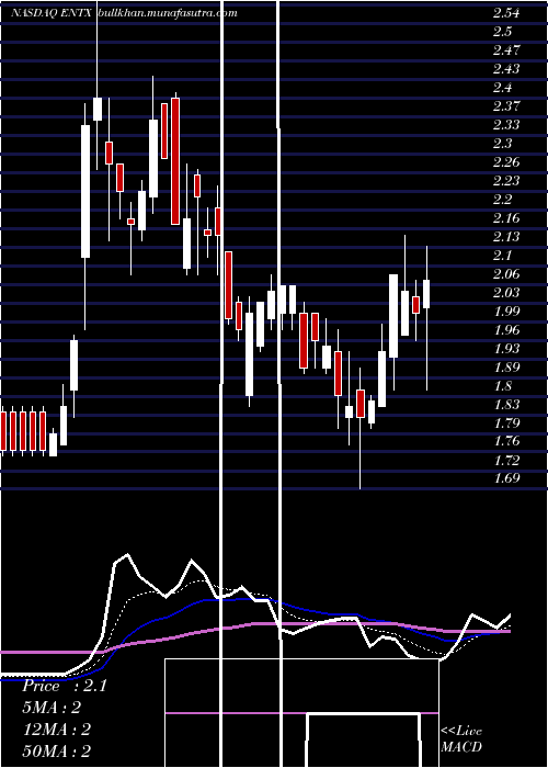  Daily chart EnteraBio