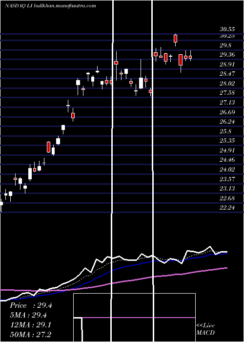  Daily chart LiAuto