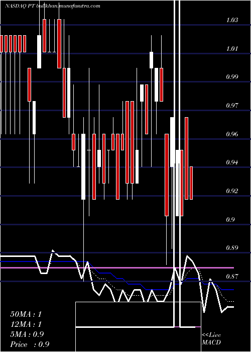  Daily chart PintecTechnology