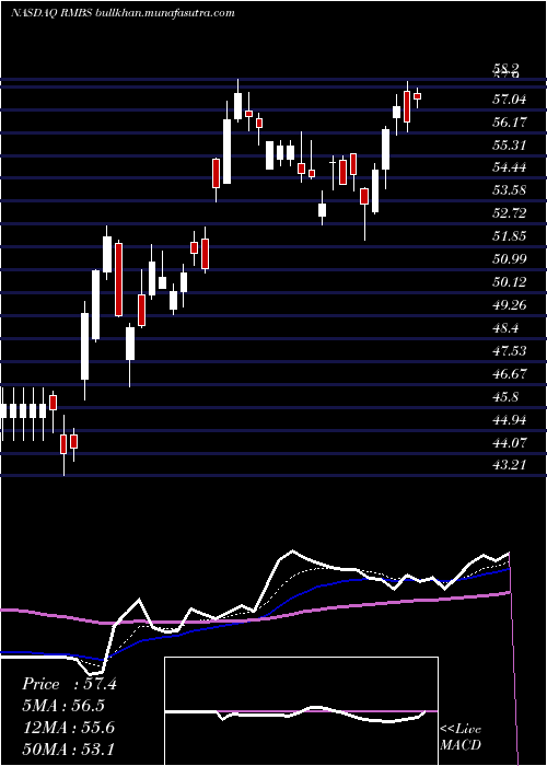  Daily chart RambusInc