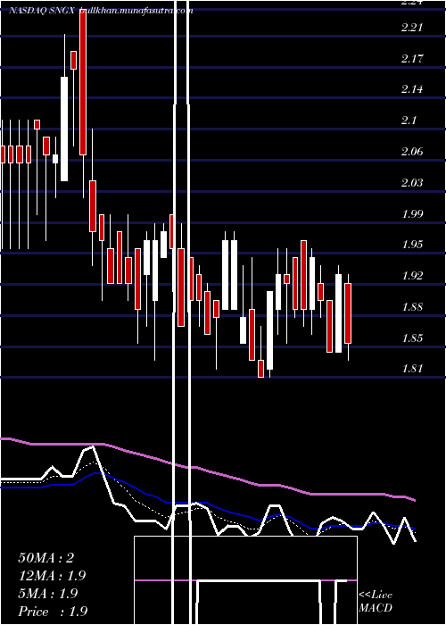  Daily chart SoligenixInc