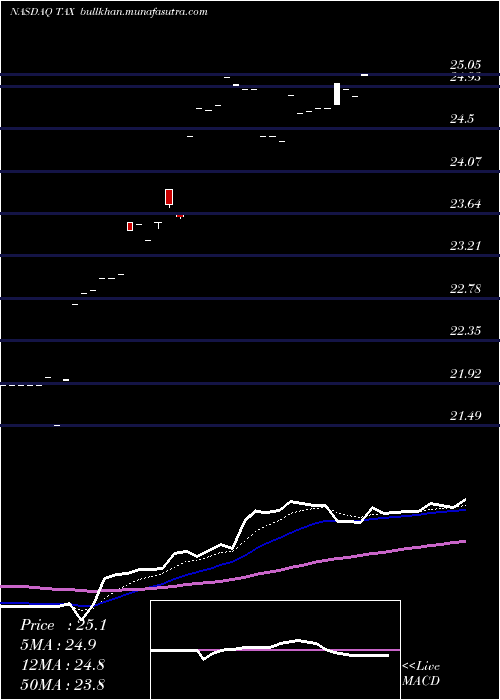  Daily chart LibertyTax