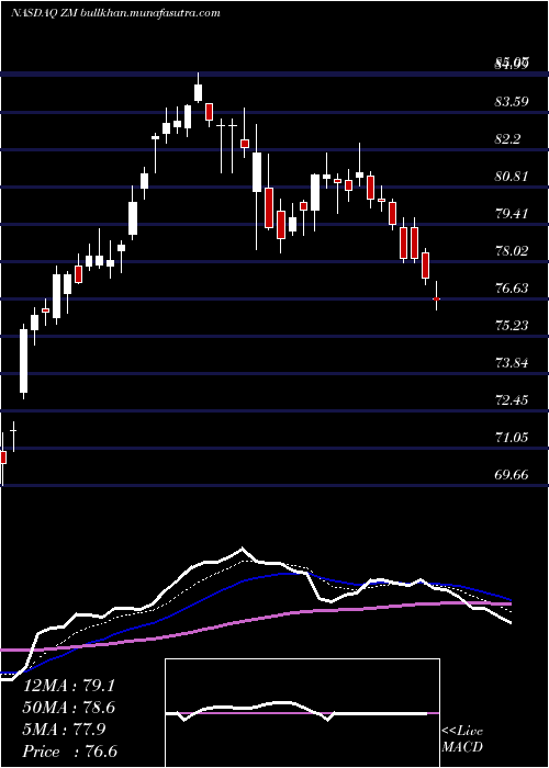  Daily chart ZoomVideo