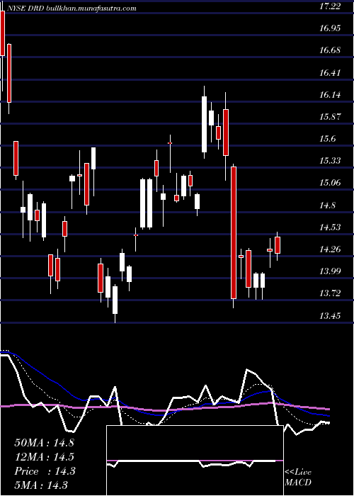  Daily chart Drdgold