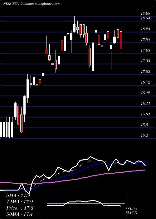  Daily chart TennecoInc