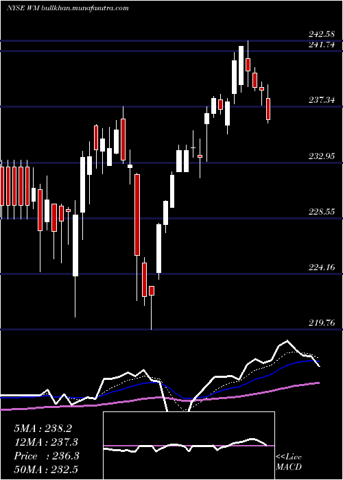  Daily chart WasteManagement