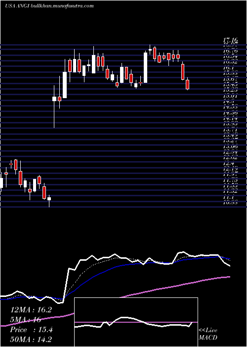  Daily chart AngiHomeservices