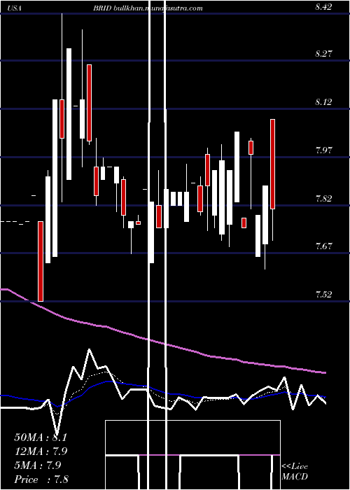  Daily chart BridgfordFoods