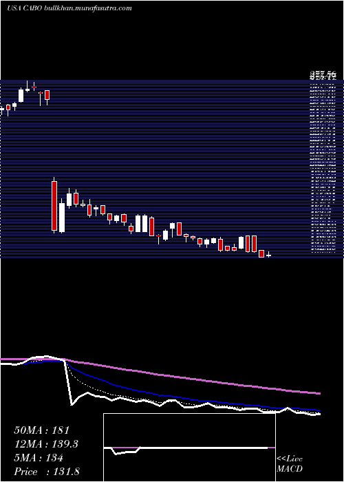  Daily chart CableOne