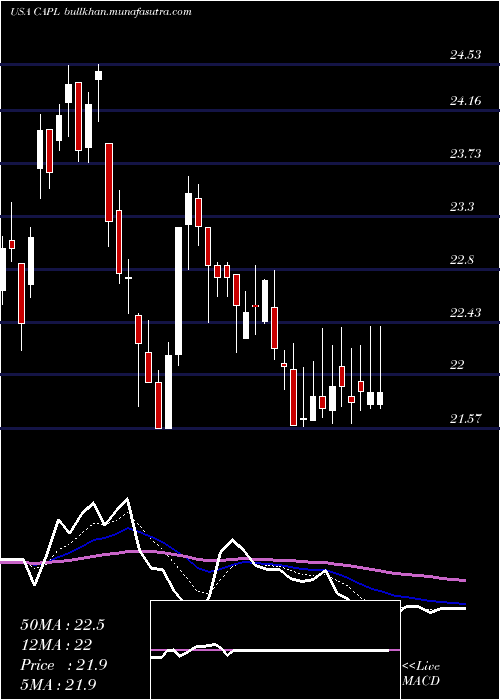  Daily chart CrossamericaPartners