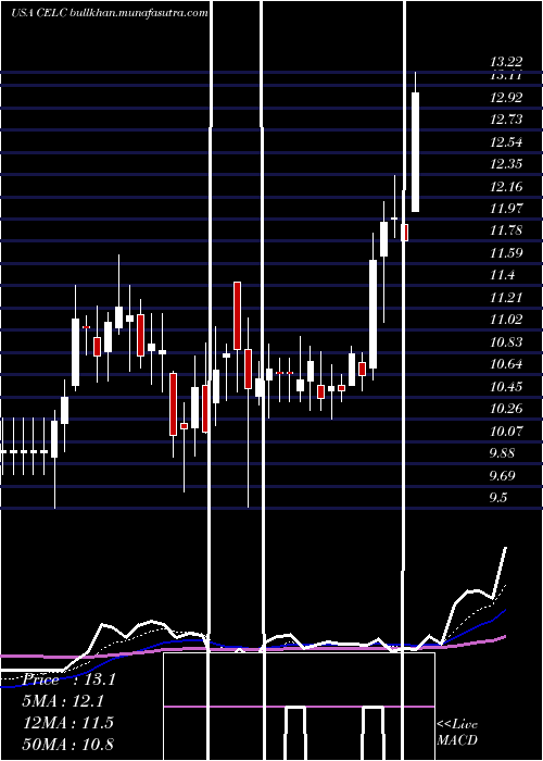  Daily chart CelcuityInc