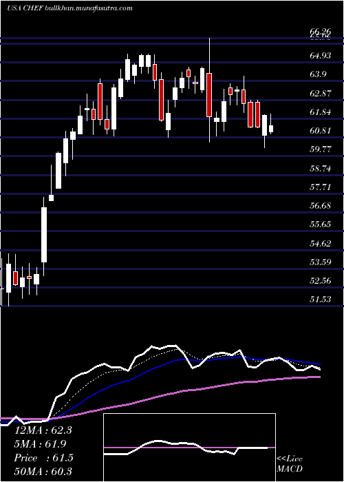  Daily chart ChefsWarehouse