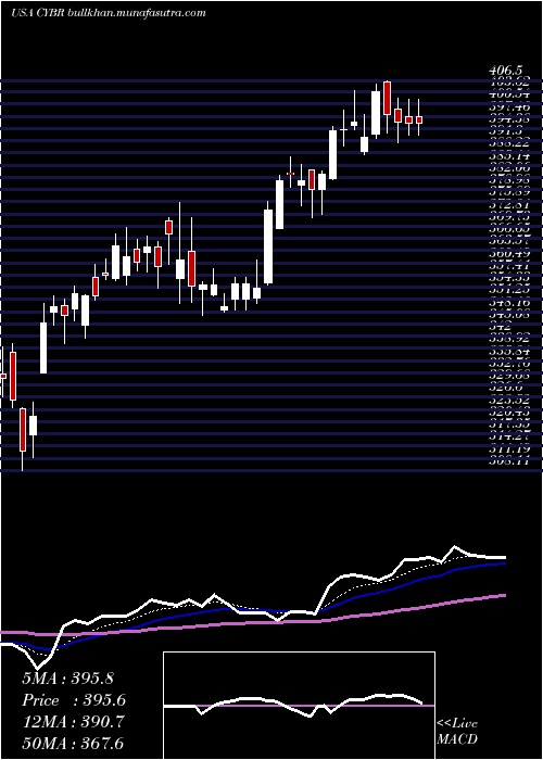  Daily chart CyberarkSoftware