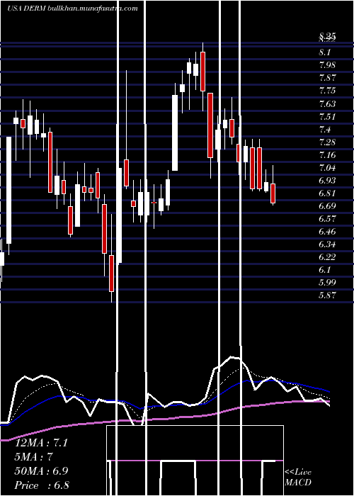  Daily chart DermiraInc