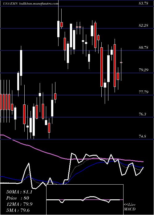  Daily chart EastmanChemical