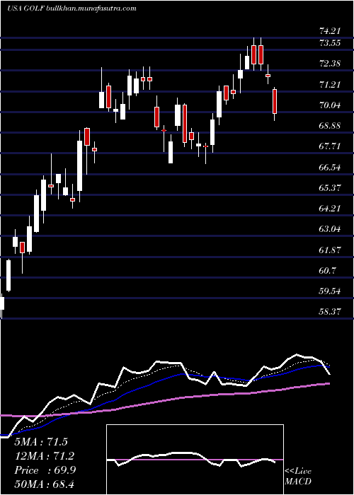  Daily chart AcushnetHoldings