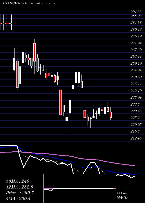 Daily chart HumanaInc