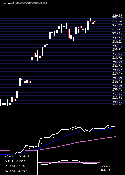  Daily chart IdexxLaboratories