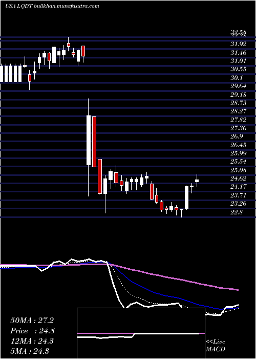  Daily chart LiquidityServices