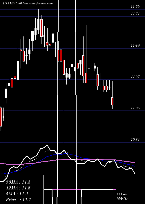  Daily chart BlackrockMuniyield