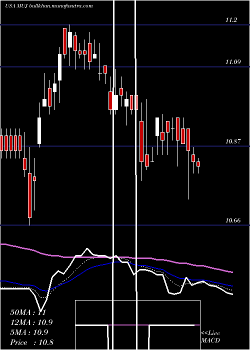  Daily chart BlackrockMuniholdings