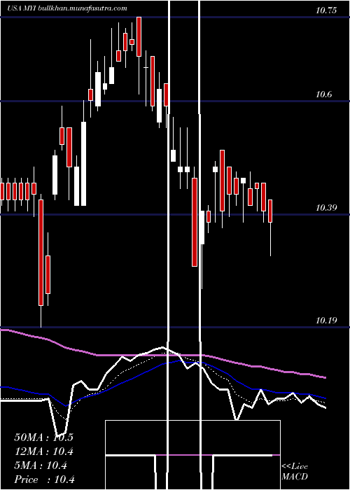  Daily chart BlackrockMuniyield