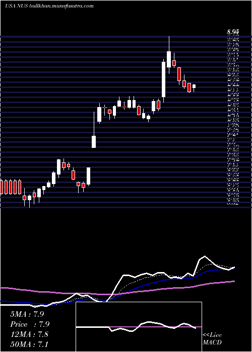  Daily chart NuSkin