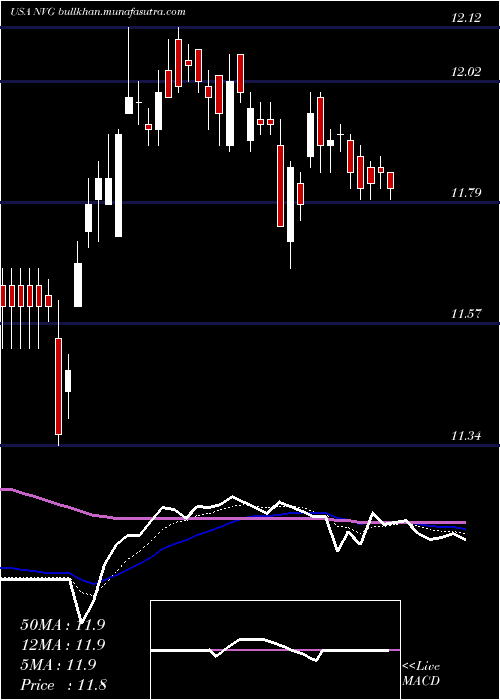  Daily chart NuveenAmt