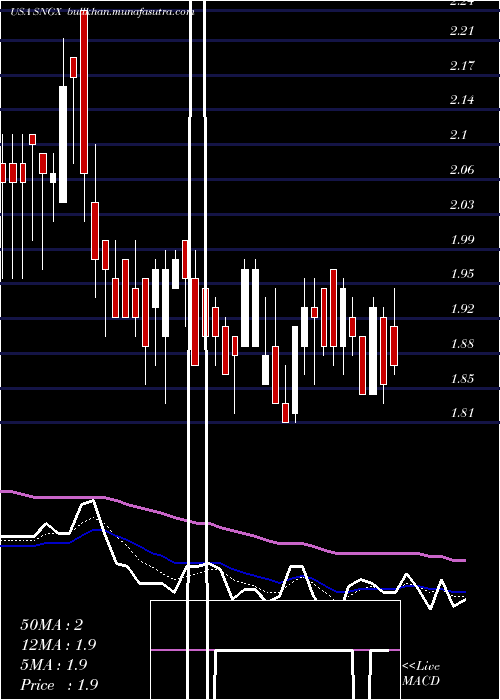  Daily chart SoligenixInc