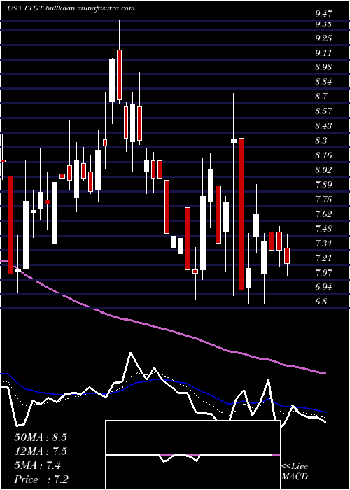  Daily chart TechtargetInc