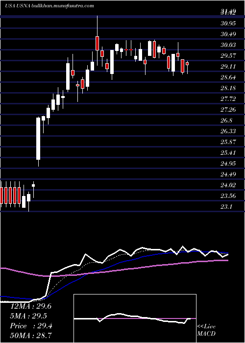  Daily chart UsanaHealth