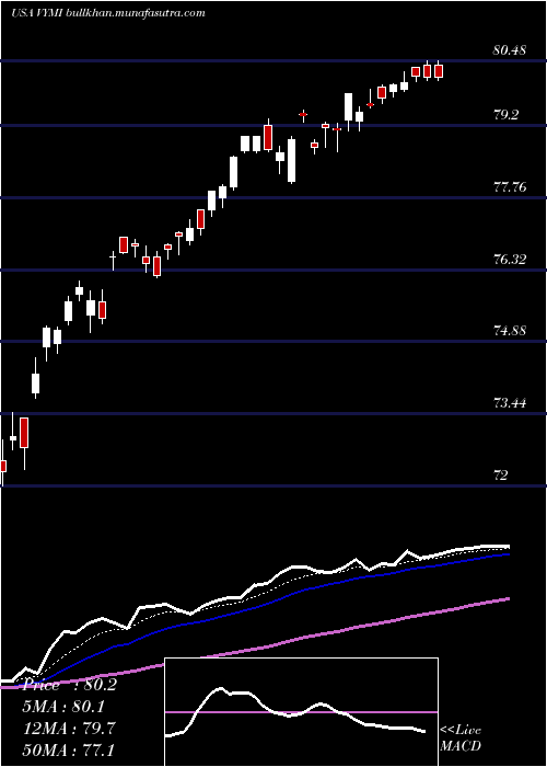  Daily chart VanguardInternational