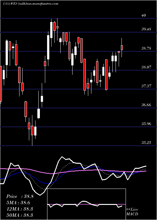  Daily chart WesternMidstream