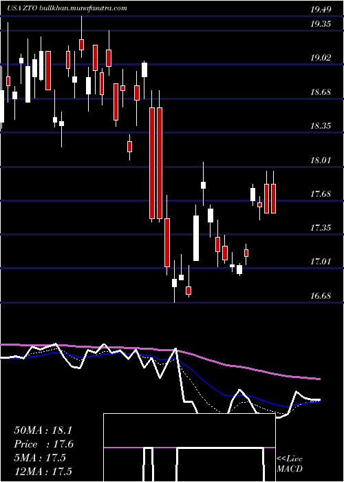  Daily chart ZtoExpress